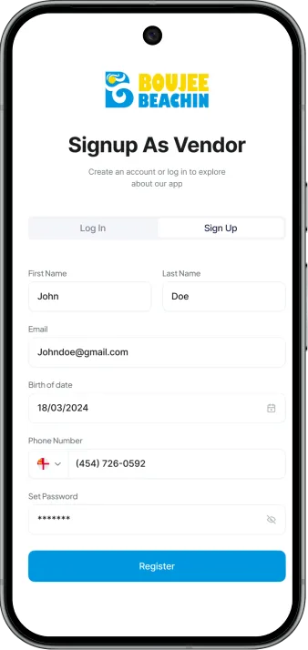 Vendor App