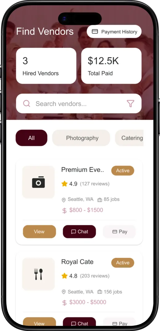 App Screens