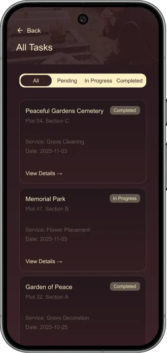 App Screens