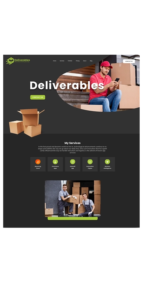 Mover Web Visuals