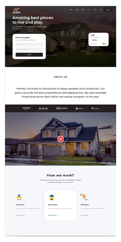 Real Estate Web Visuals