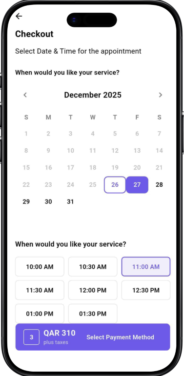 App Screens