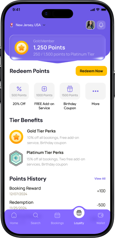App Screens