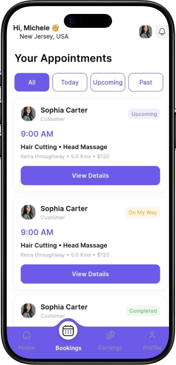 App Screens