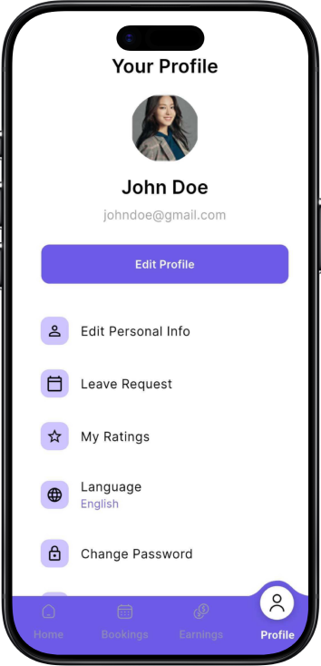 App Screens