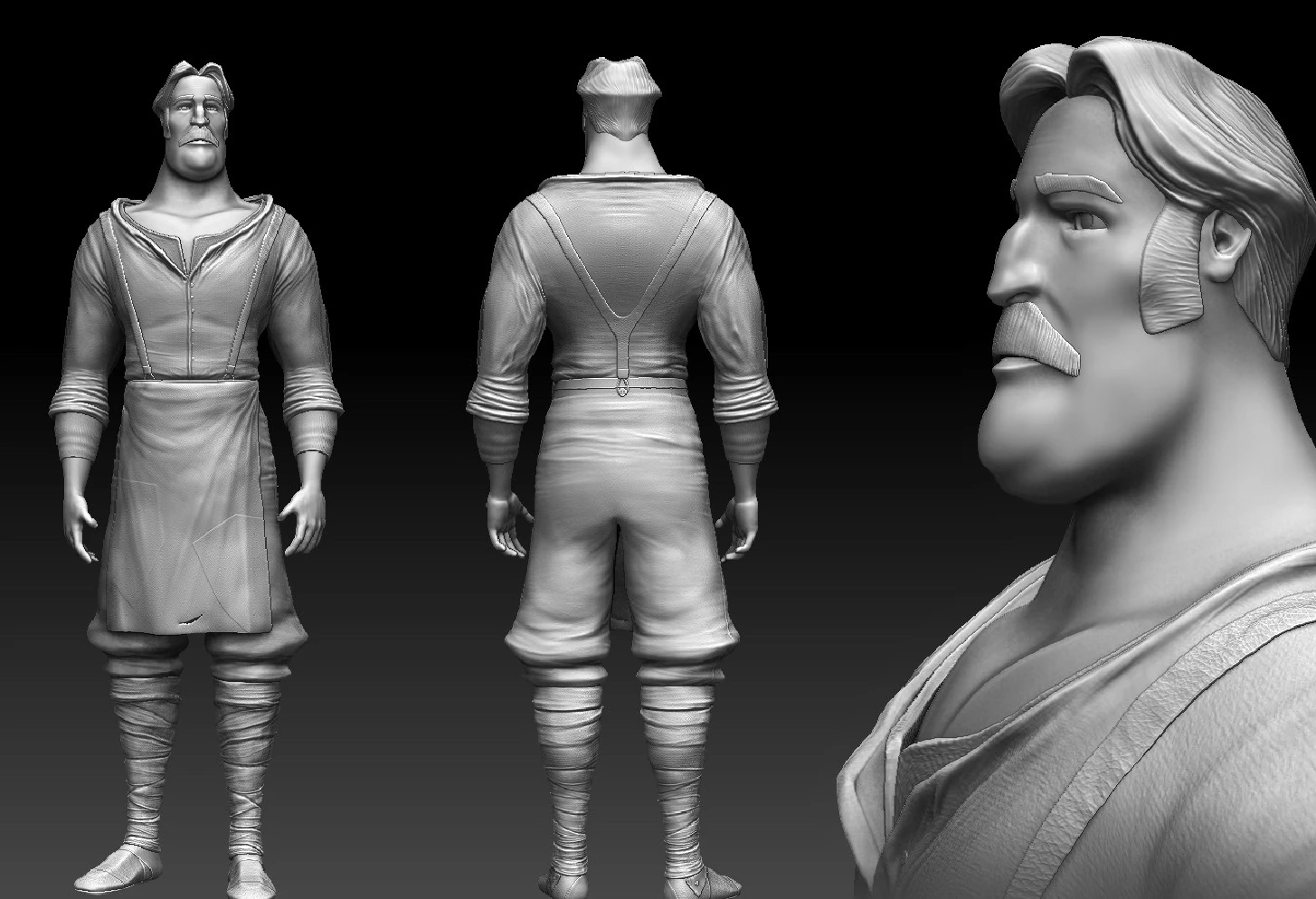 3D Character Sculpting