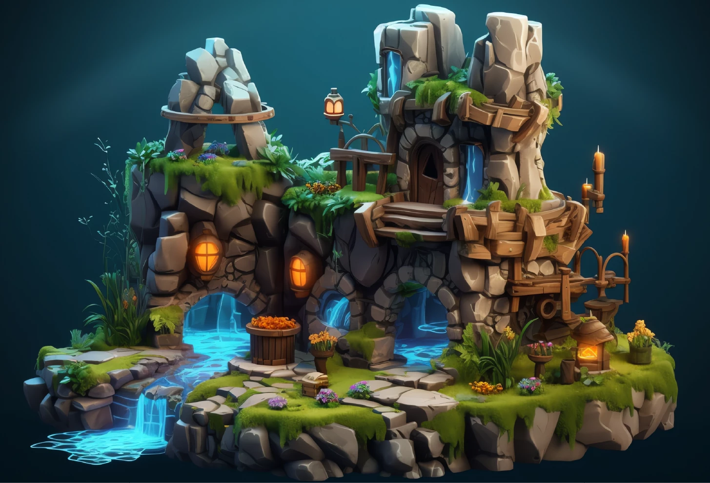 3D Game Environment Design