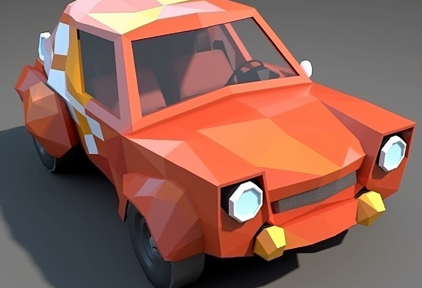 3D Game Vehicle Design