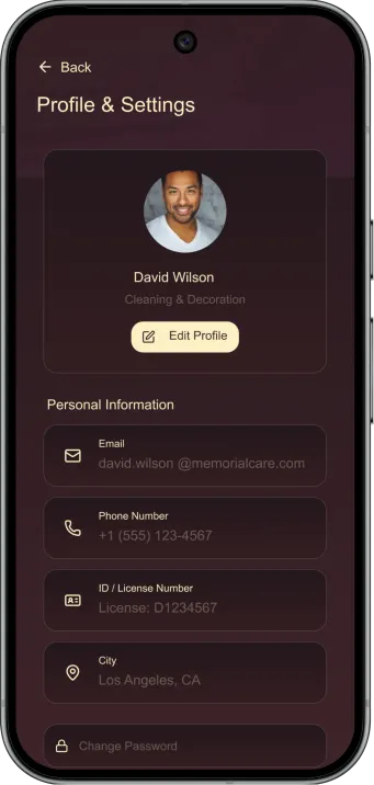 App Screens