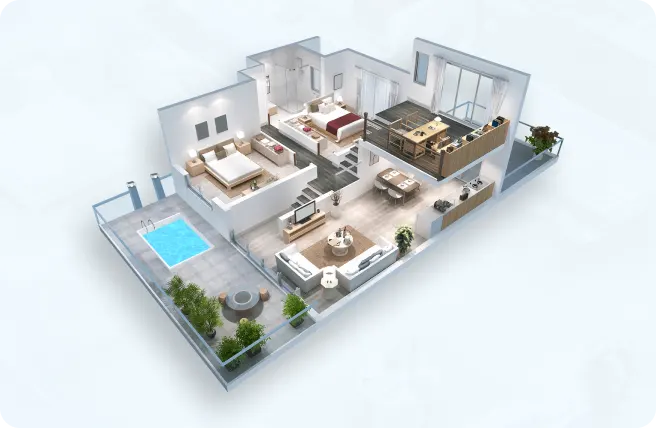 3D Floor Plan