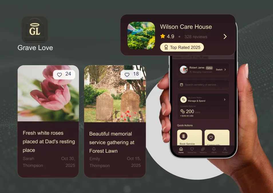 Grave Love App